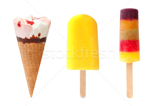 Icecream and popsicles  Stock photo © unikpix