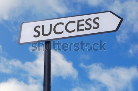 Success sign Stock photo © unikpix