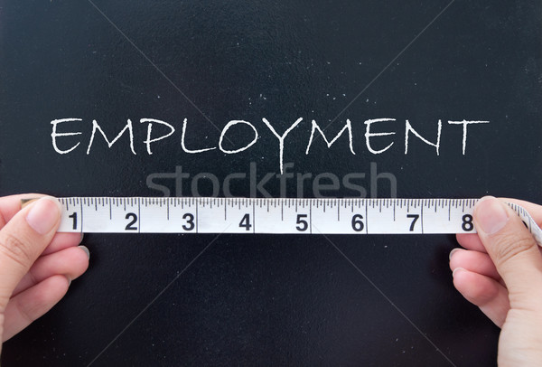 Measuring employment Stock photo © unikpix