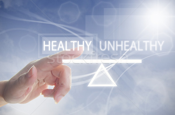 Healthy lifestyle balance concept Stock photo © unikpix