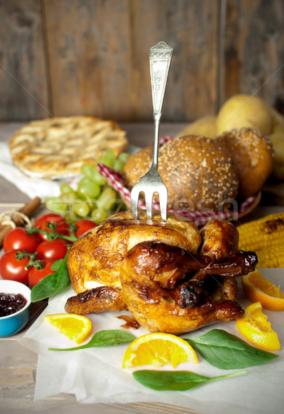 Foto stock: Turquía · comida · tenedor · alimentos