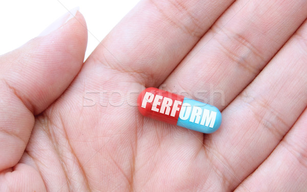 Performance energy pill concept Stock photo © unikpix