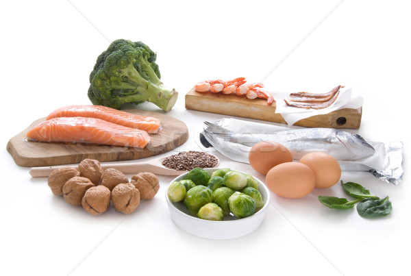 Stock photo: Omega 3 rich foods