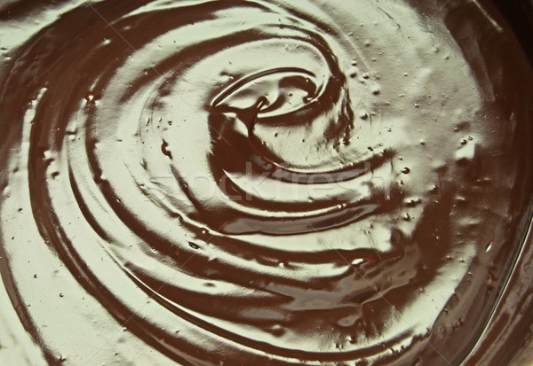 Chocolat tourbillon crémeux fondu chocolat chaud [[stock_photo]] © unikpix