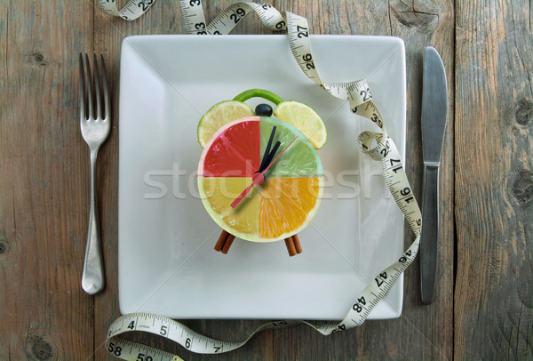 Diet time clock concept  Stock photo © unikpix