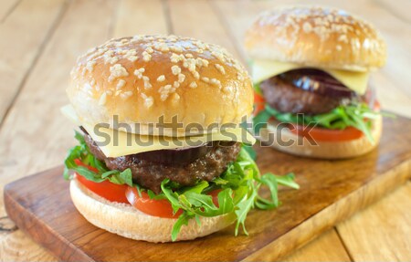 Hamburgers Stock photo © unikpix