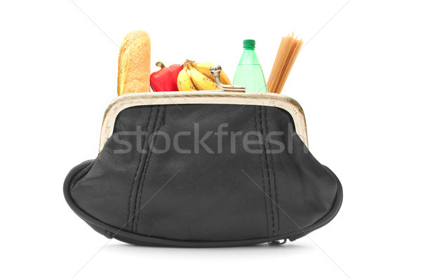 Groceries inside a purse Stock photo © unikpix
