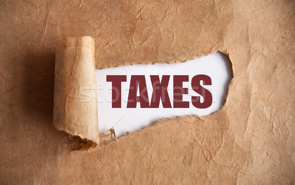 Taxes uncovered  Stock photo © unikpix