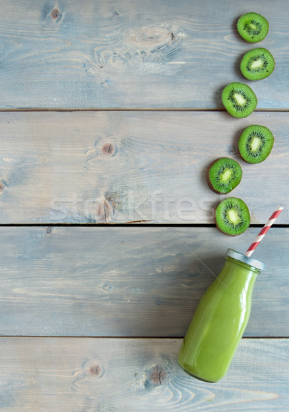Healthy green smoothie Stock photo © unikpix