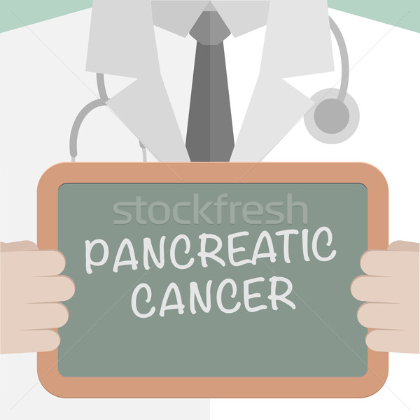 Medical Board Pancreatic Cancer Stock photo © unkreatives