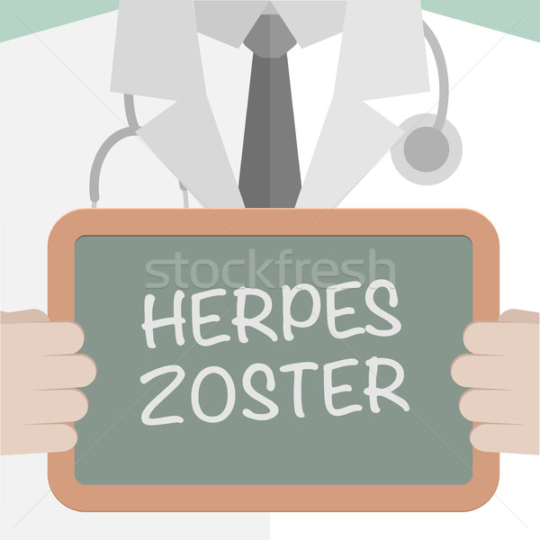 Board Herpes Zoster Stock photo © unkreatives