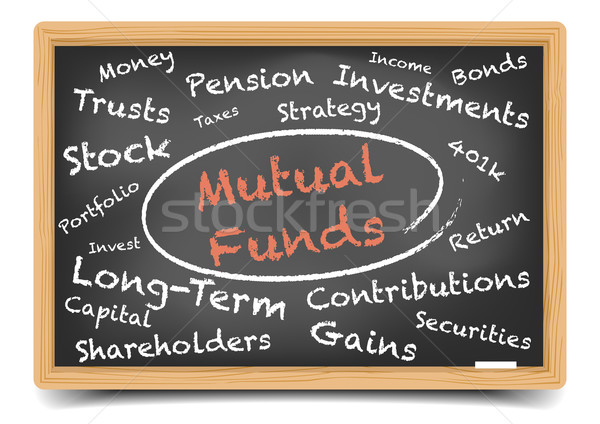 Wordcloud Mutual Funds Stock photo © unkreatives