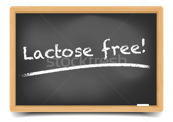 Blackboard Lactose Free Stock photo © unkreatives