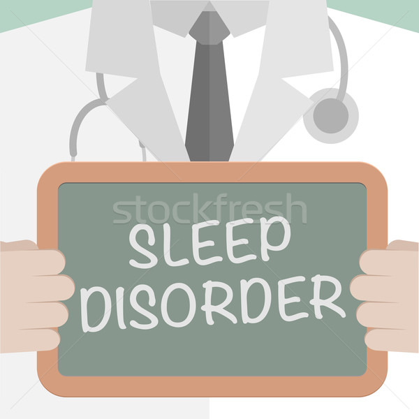 Dormir illustration médecin [[stock_photo]] © unkreatives