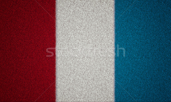 Foto stock: Francia · bandera · hierba · textura · deporte · fútbol