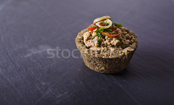 Mały raw food orzech nadzienie warzyw Zdjęcia stock © unkreatives