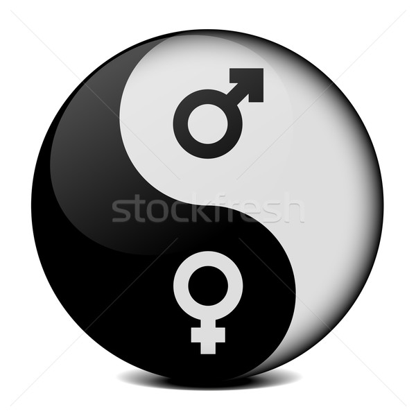 yinyang gender Stock photo © unkreatives