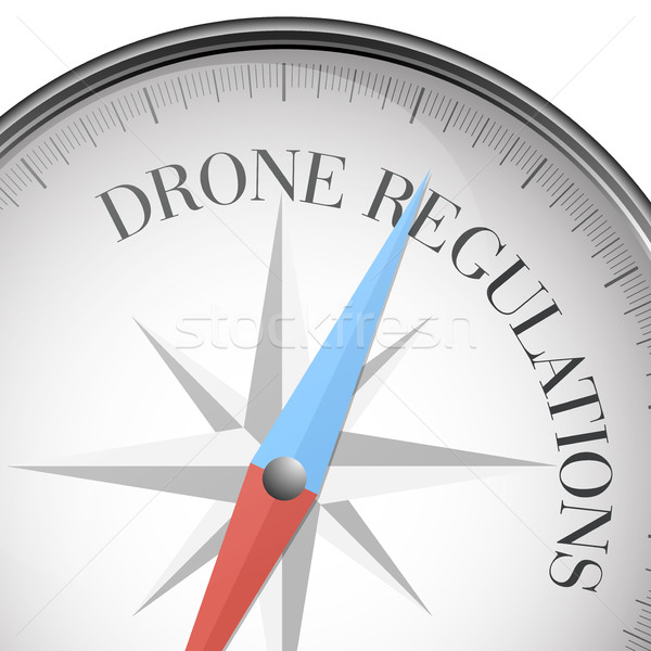 compass Drone Regulations Stock photo © unkreatives