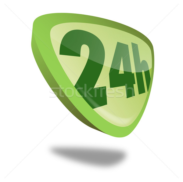 Button 24h Stock photo © unkreatives