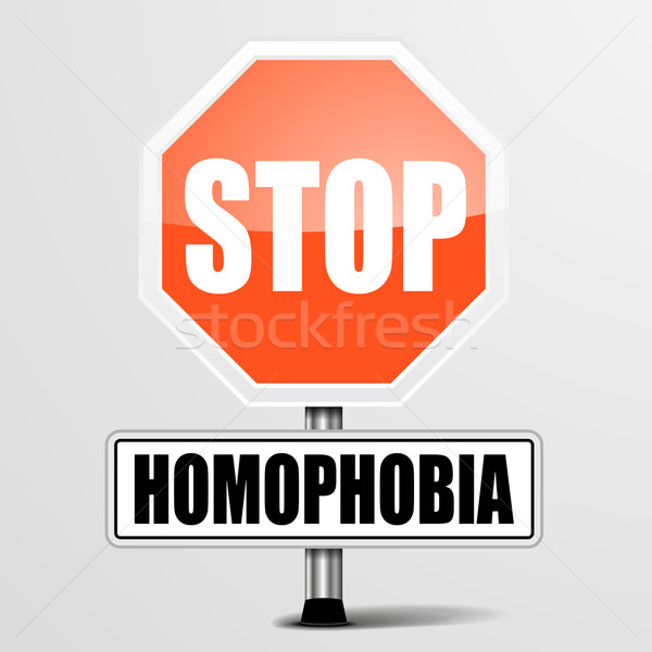 Stop Homophobia Stock photo © unkreatives