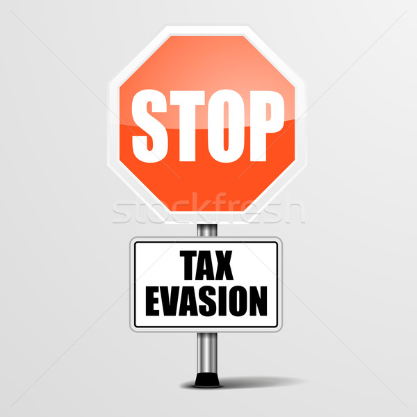 Stop Tax Evasion Stock photo © unkreatives