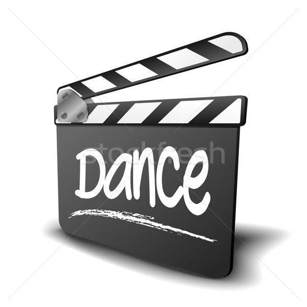 Clapper Board Dance Stock photo © unkreatives