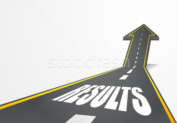 Stock photo: Road To Results