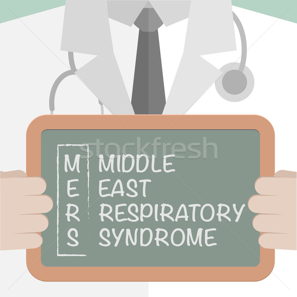 Explicatie minimalist ilustrare medic tablă Imagine de stoc © unkreatives