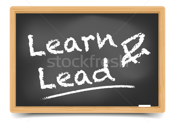 Blackboard Learn and Lead Stock photo © unkreatives