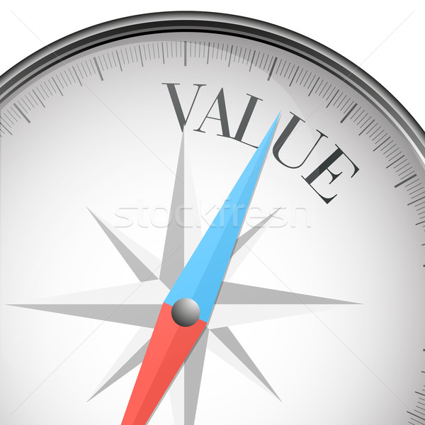 compass value Stock photo © unkreatives