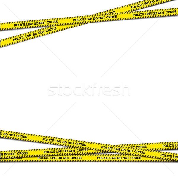 Police tapes Stock photo © unkreatives