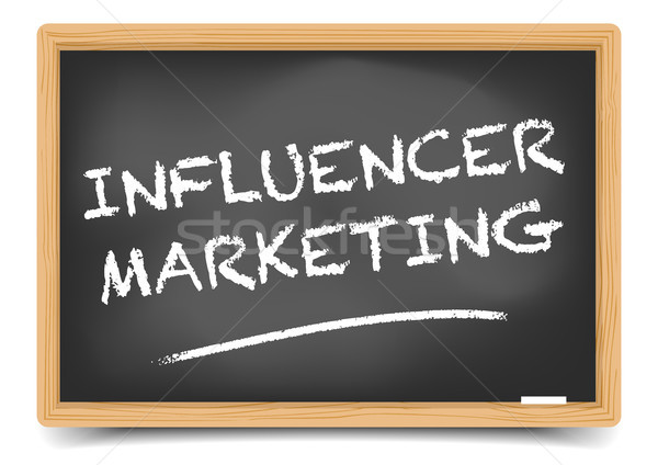Blackboard Influencer Marketing Stock photo © unkreatives