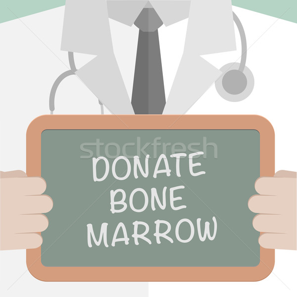 Faire un don osseuse illustration médecin Photo stock © unkreatives