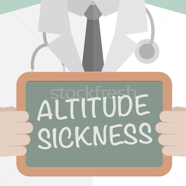 Board Altitude Sickness Stock photo © unkreatives