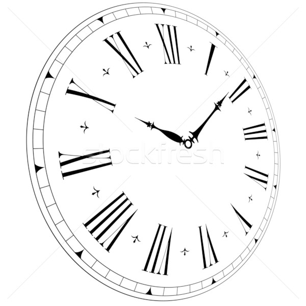 old clock face Stock photo © unkreatives