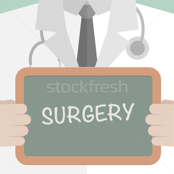 Foto stock: Médicos · bordo · cirugía · ilustración · médico