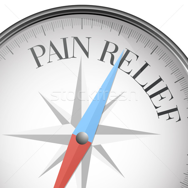 compass pain relief Stock photo © unkreatives