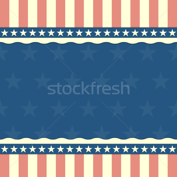 Patriotyczny gwiazdki szczegółowy ilustracja eps Zdjęcia stock © unkreatives