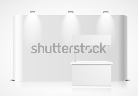 Exhibition Booth Mockup Stock photo © unkreatives