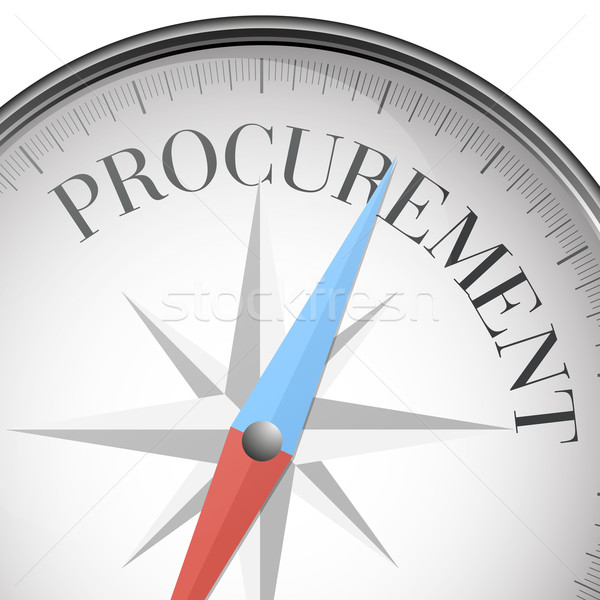 compass procurement Stock photo © unkreatives