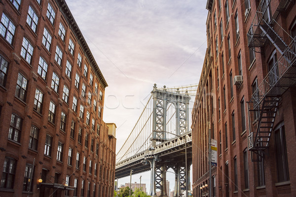 Manhattan Bridge NYC Stock photo © unkreatives
