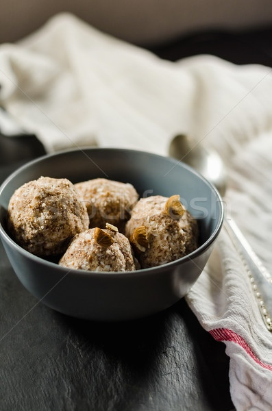 Energy Balls In Bowl Stock photo © unkreatives