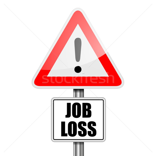 Road Sign Job Loss Stock photo © unkreatives