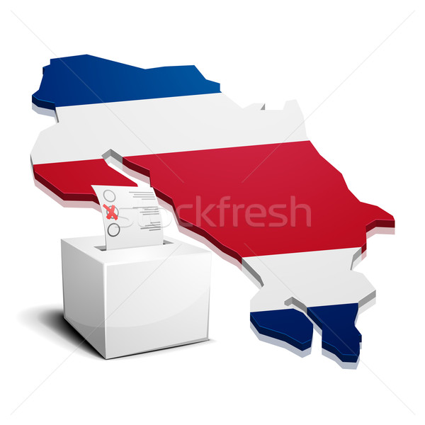 ballotbox Costa Rica Stock photo © unkreatives