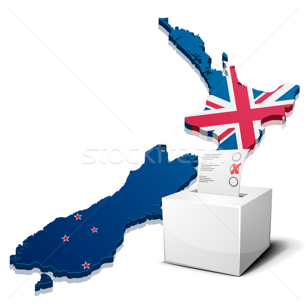 ballotbox New Zealand Stock photo © unkreatives