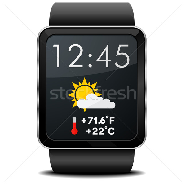 Smartwatch Weather Stock photo © unkreatives