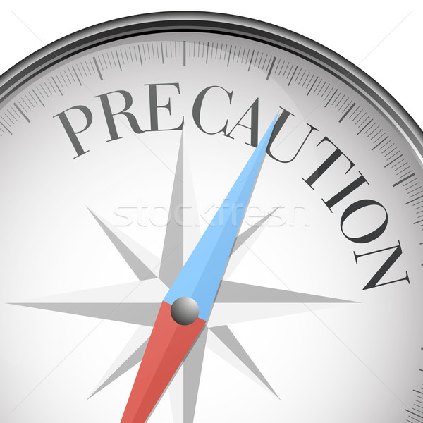 compass concept Precaution Stock photo © unkreatives
