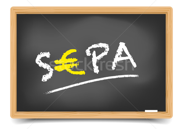 Blackboard SEPA Stock photo © unkreatives