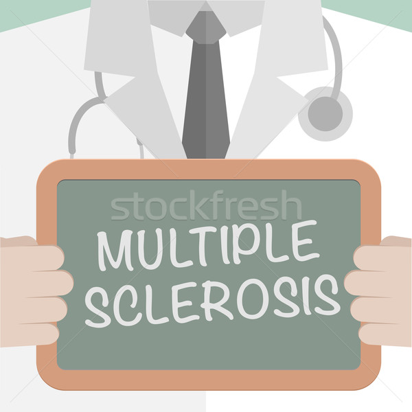 Medical Board Multiple Sclerosis Stock photo © unkreatives