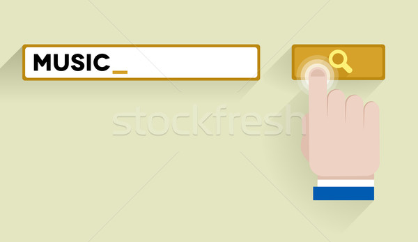 search music Stock photo © unkreatives